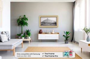 Antique White Deco Frame