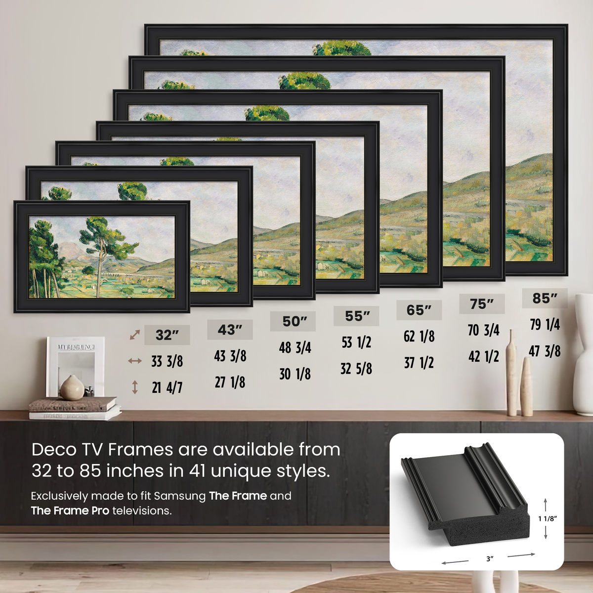 Black Deco Frame (2017-2020)