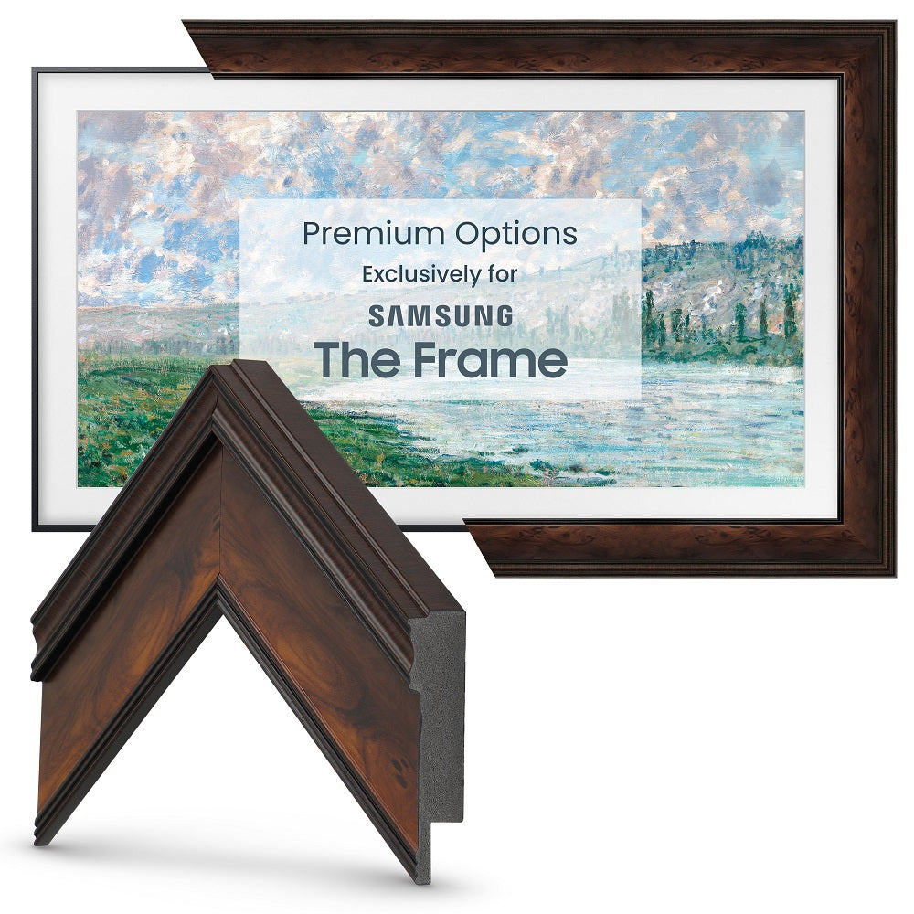 Burlwood Deco Frame | Frame My TV Burlwood Deco Frame | Frame My TV