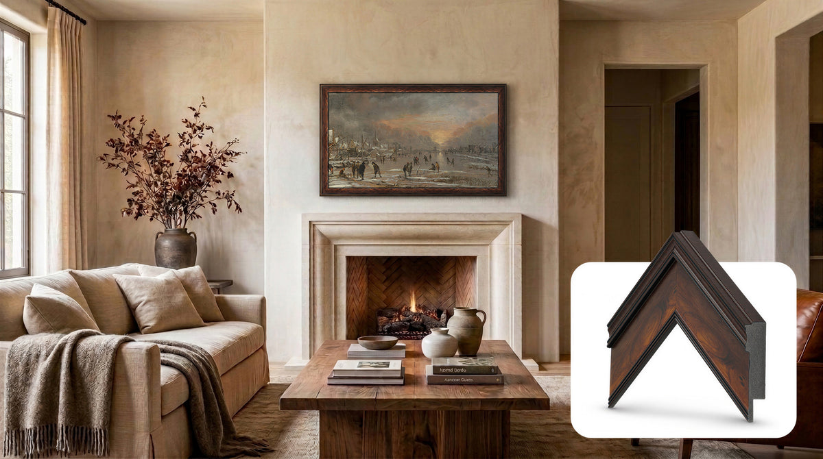 Burlwood Deco Frame