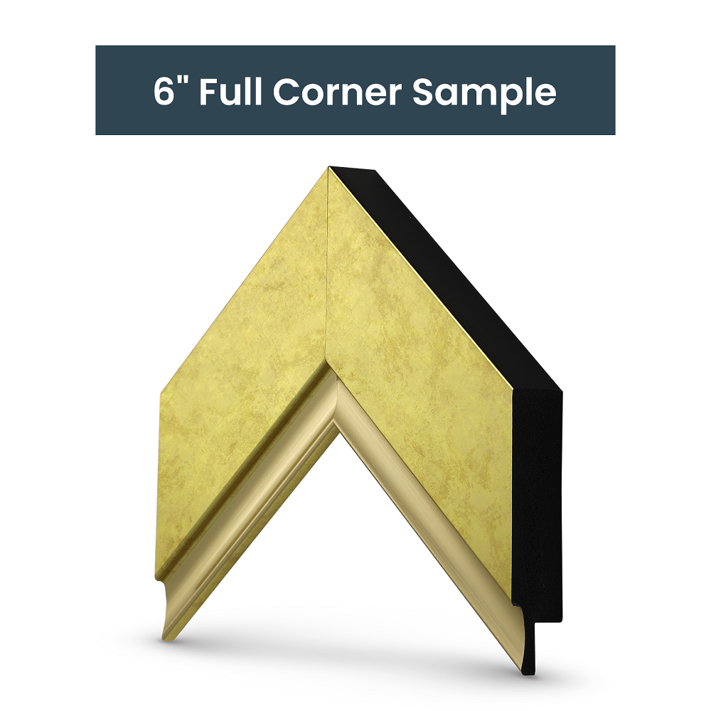 Contemporary Gold - Samsung The Frame Sample | Frame My TV Contemporary Gold - Samsung The Frame Sample | Frame My TV