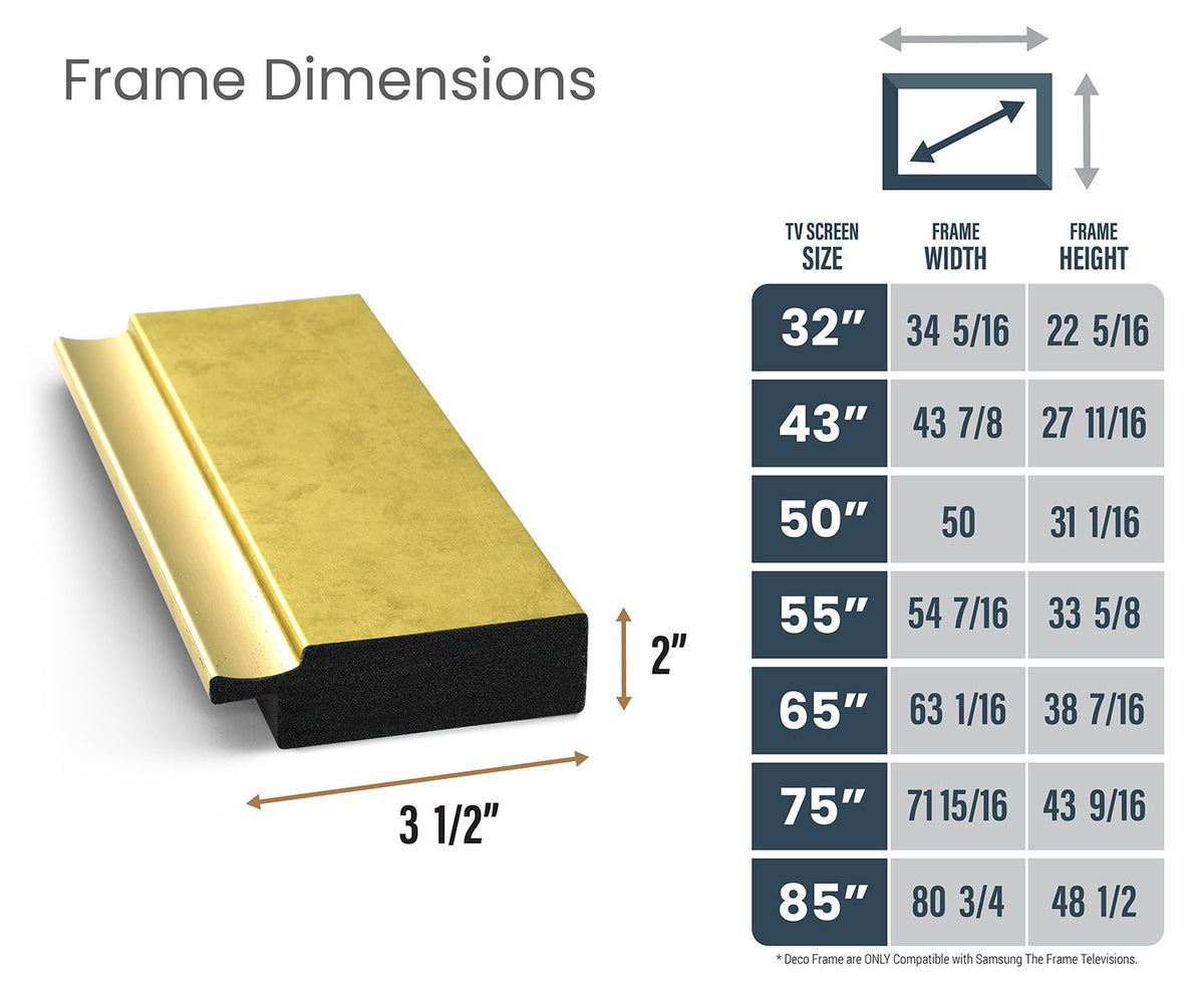 Contemporary Gold Deco Sample