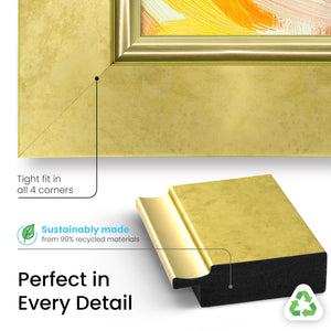 Contemporary Gold Deco Frame