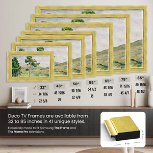Contemporary Gold Deco Frame