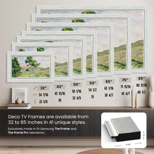 Contemporary Silver Deco Frame