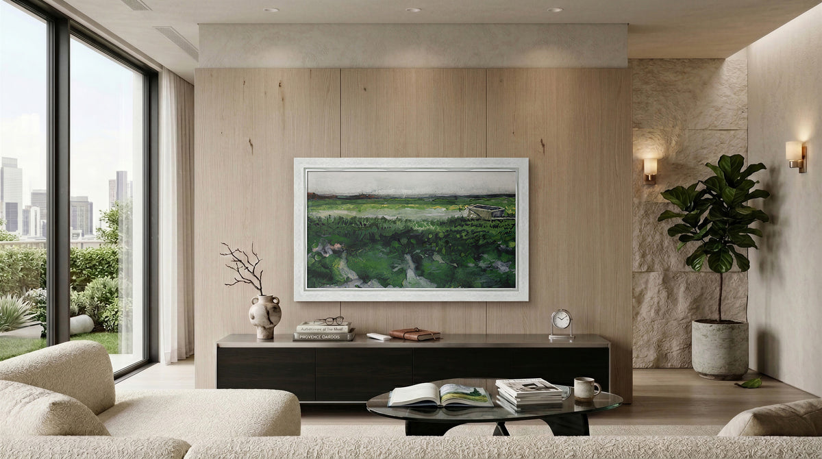 Contemporary Silver Deco Frame