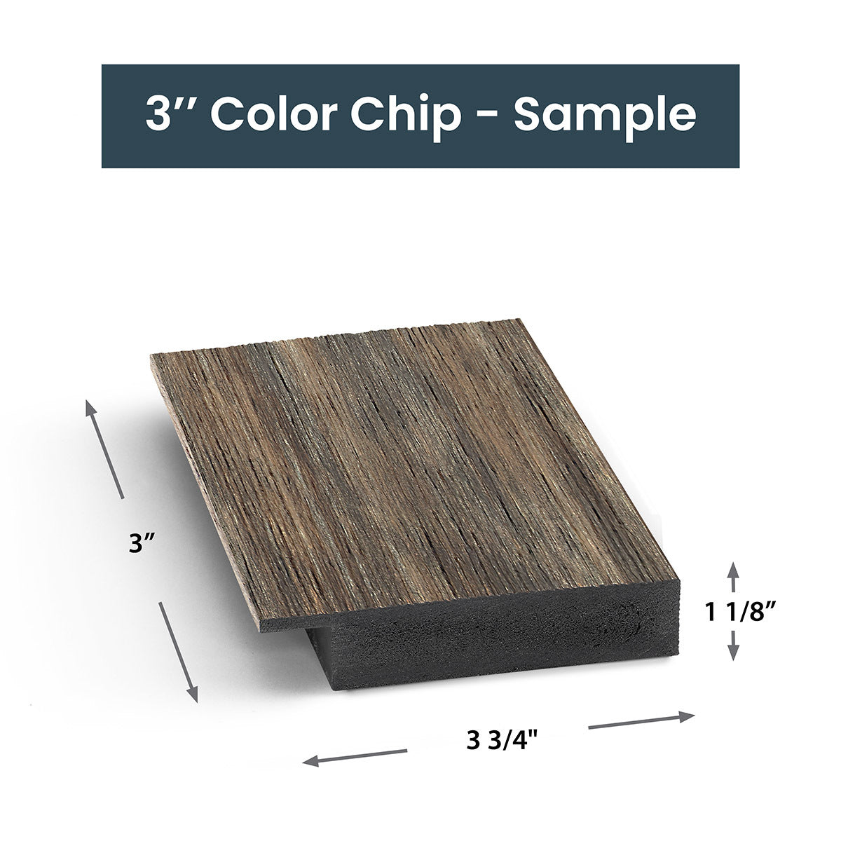 Distressed Barnwood Deco Sample