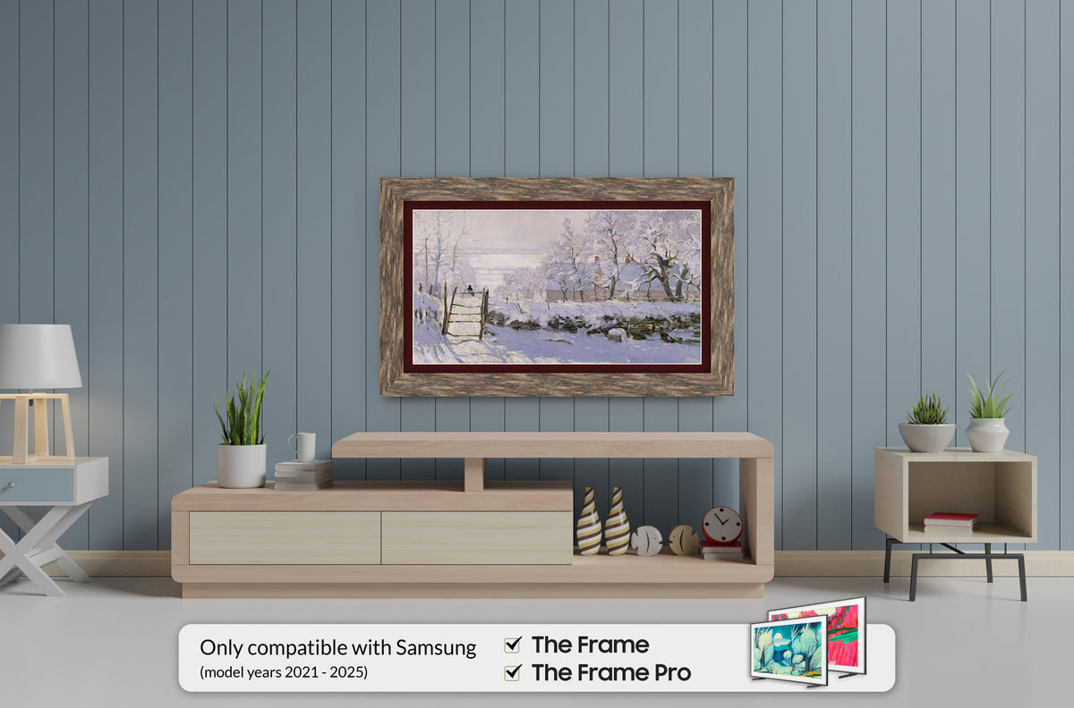 Distressed Barnwood Deco Frame