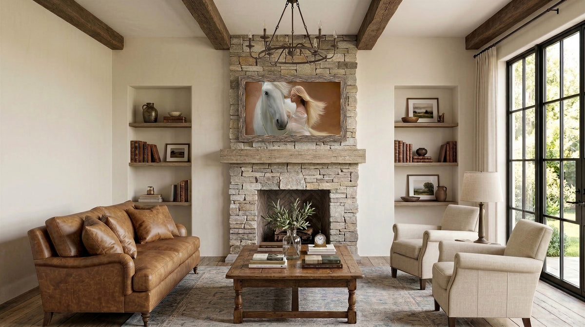Distressed Barnwood Deco Frame