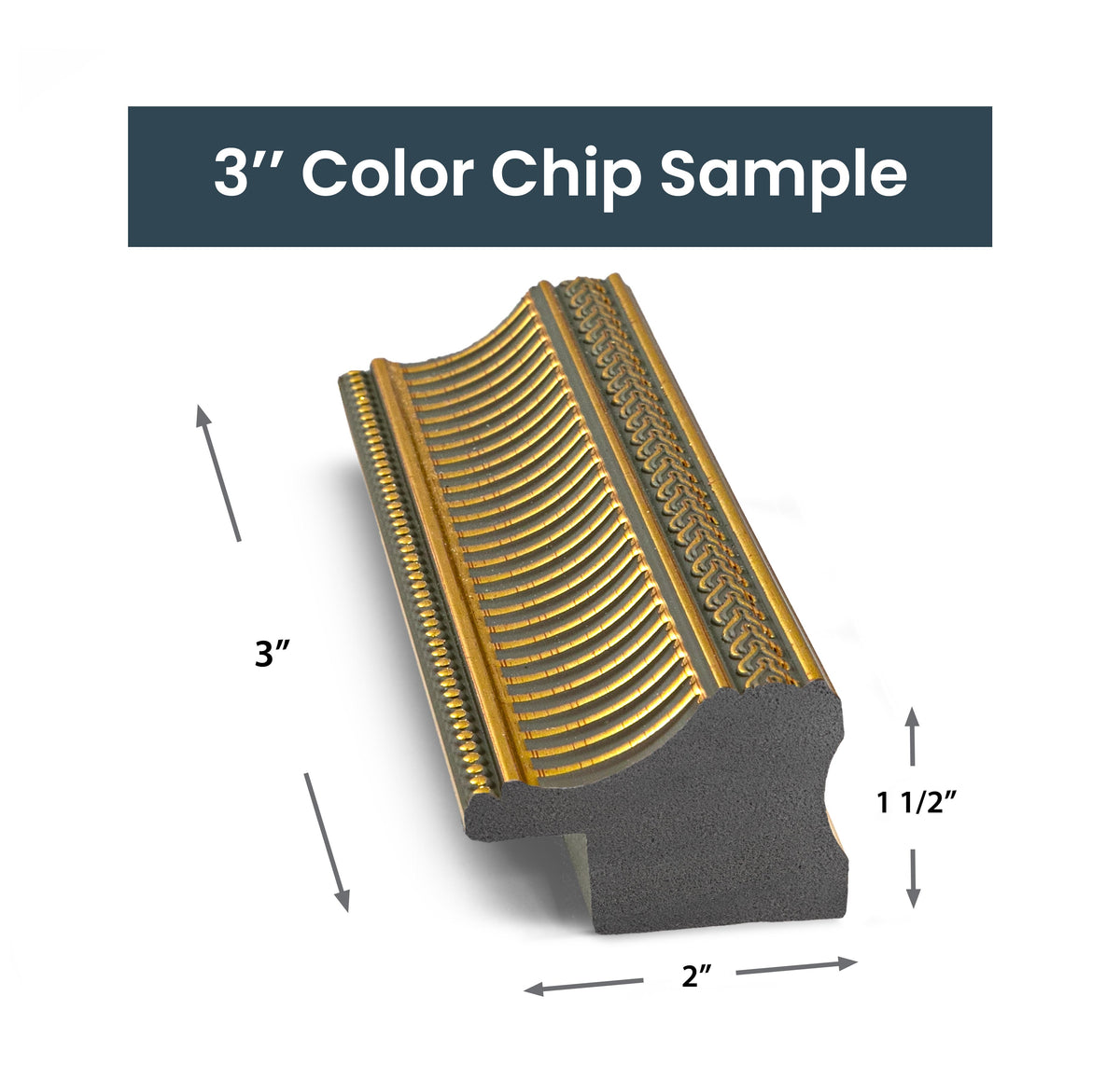 Empire Gold Deco Slim Sample