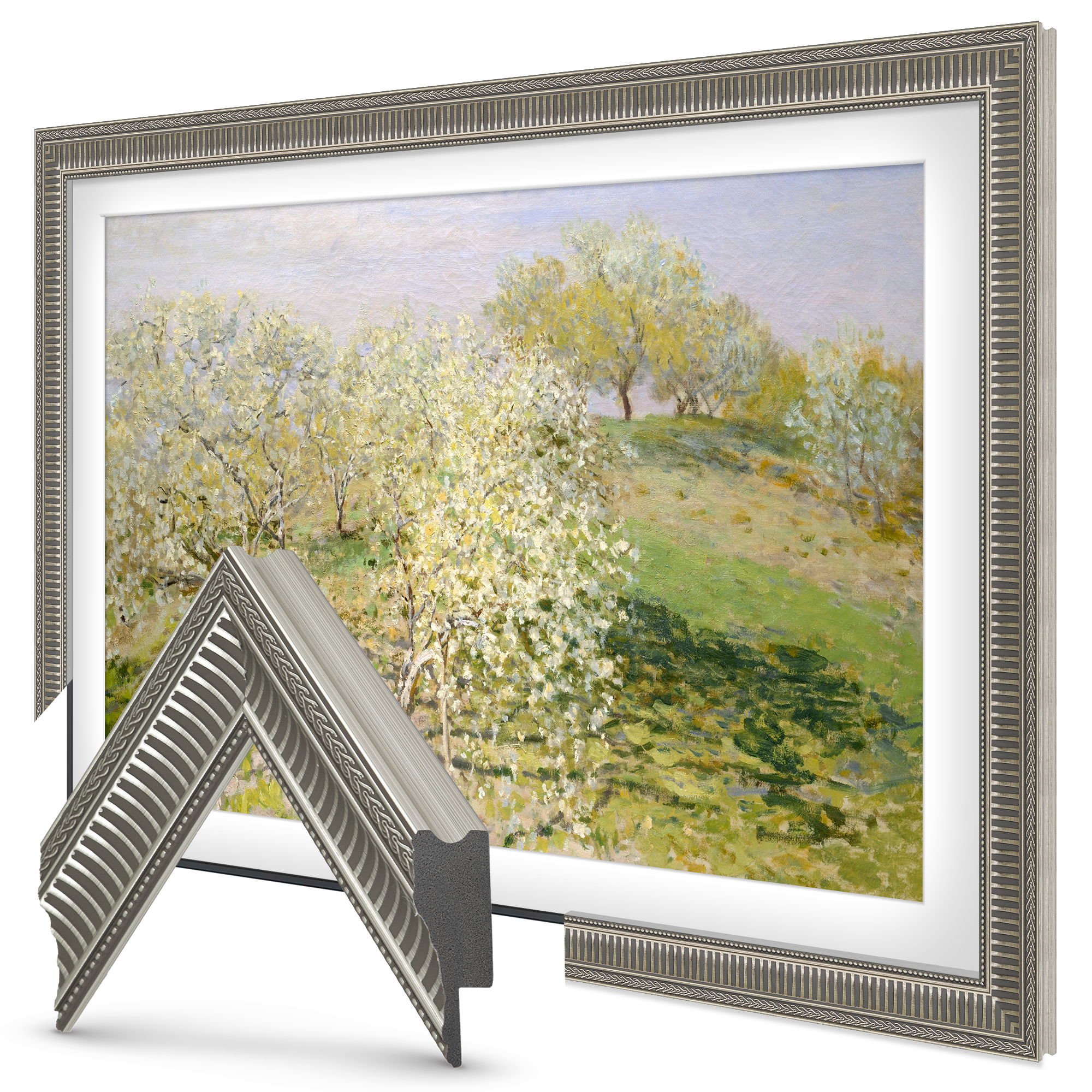 Empire Silver Deco Slim Frame