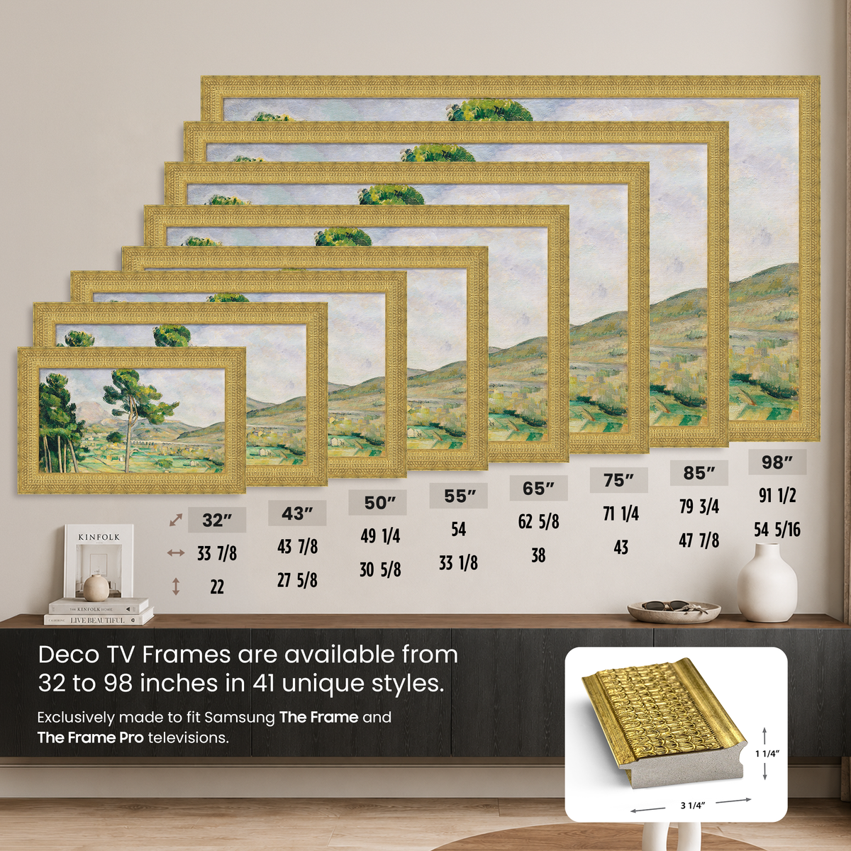 Gatsby Gold Deco Sample
