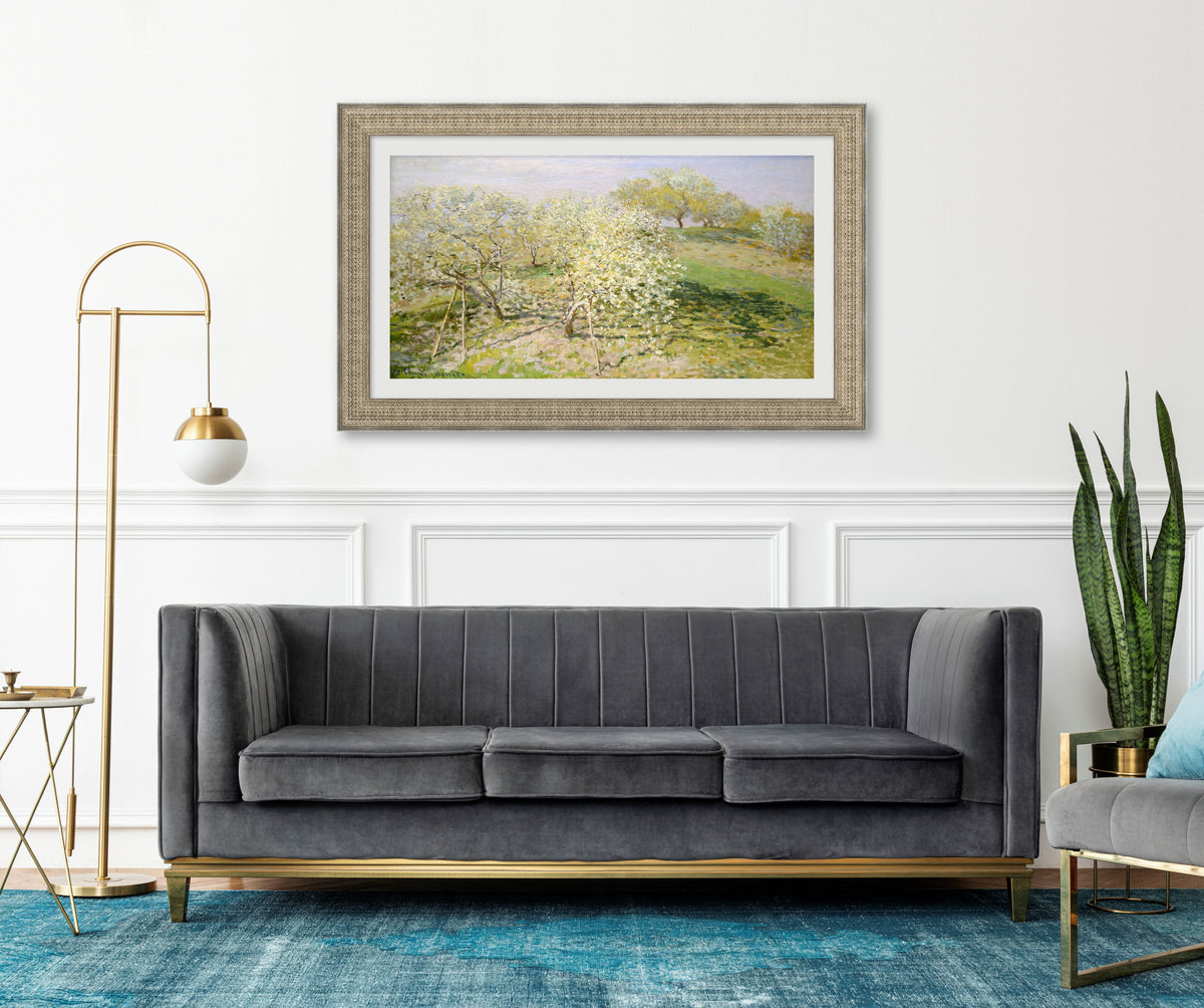 Gatsby Silver Deco Frame