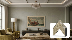 Gatsby Silver Deco Frame