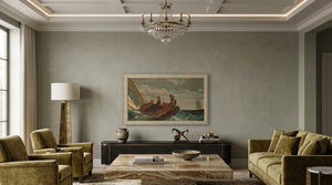 Gatsby Silver Deco Frame