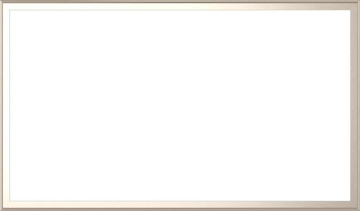 German Silver - Alloy Scoop Samsung Frame Bezel