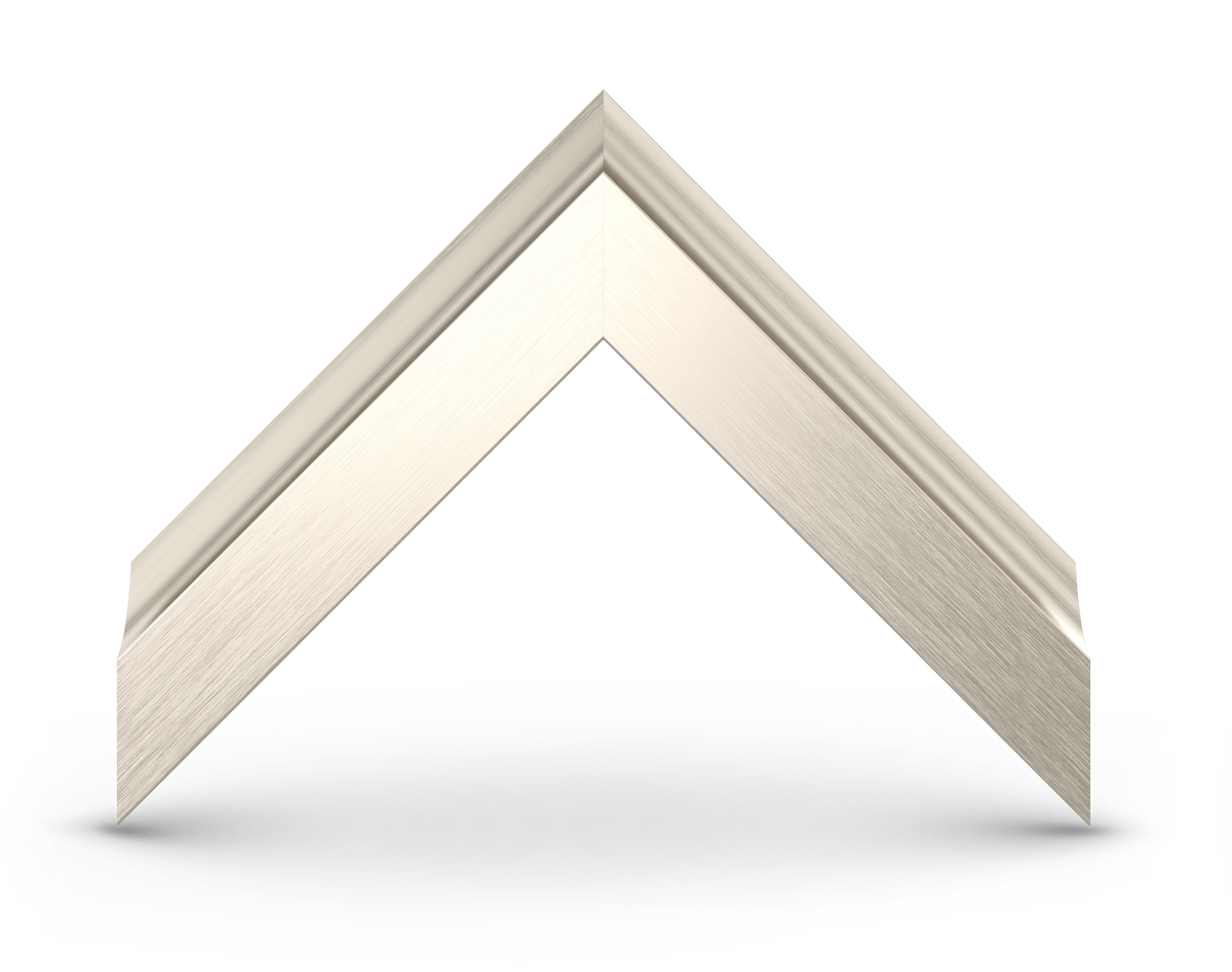 German Silver - Alloy Scoop Samsung Frame Bezel