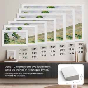 Gloss White Deco Frame (2017-2020)