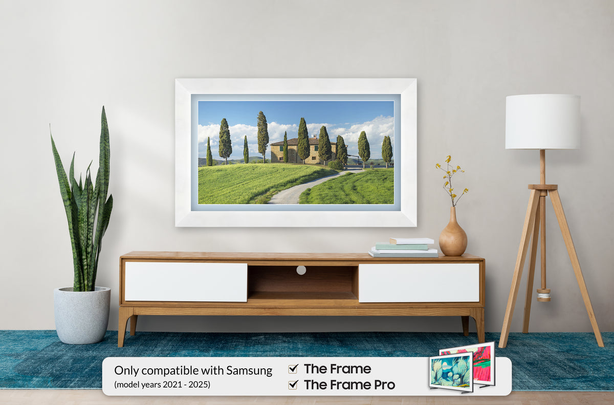 Gloss White Deco Frame