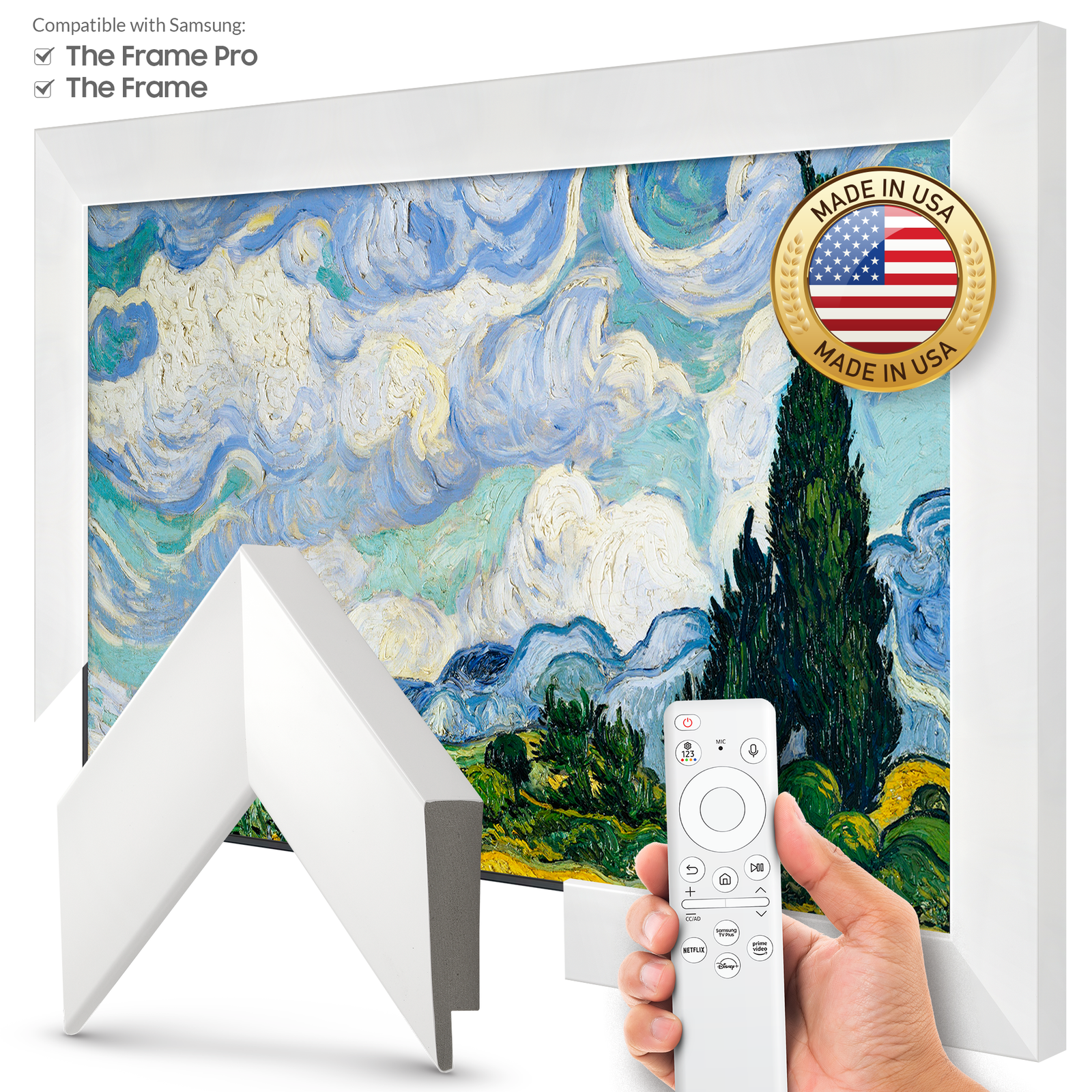 Gloss White Deco Frame