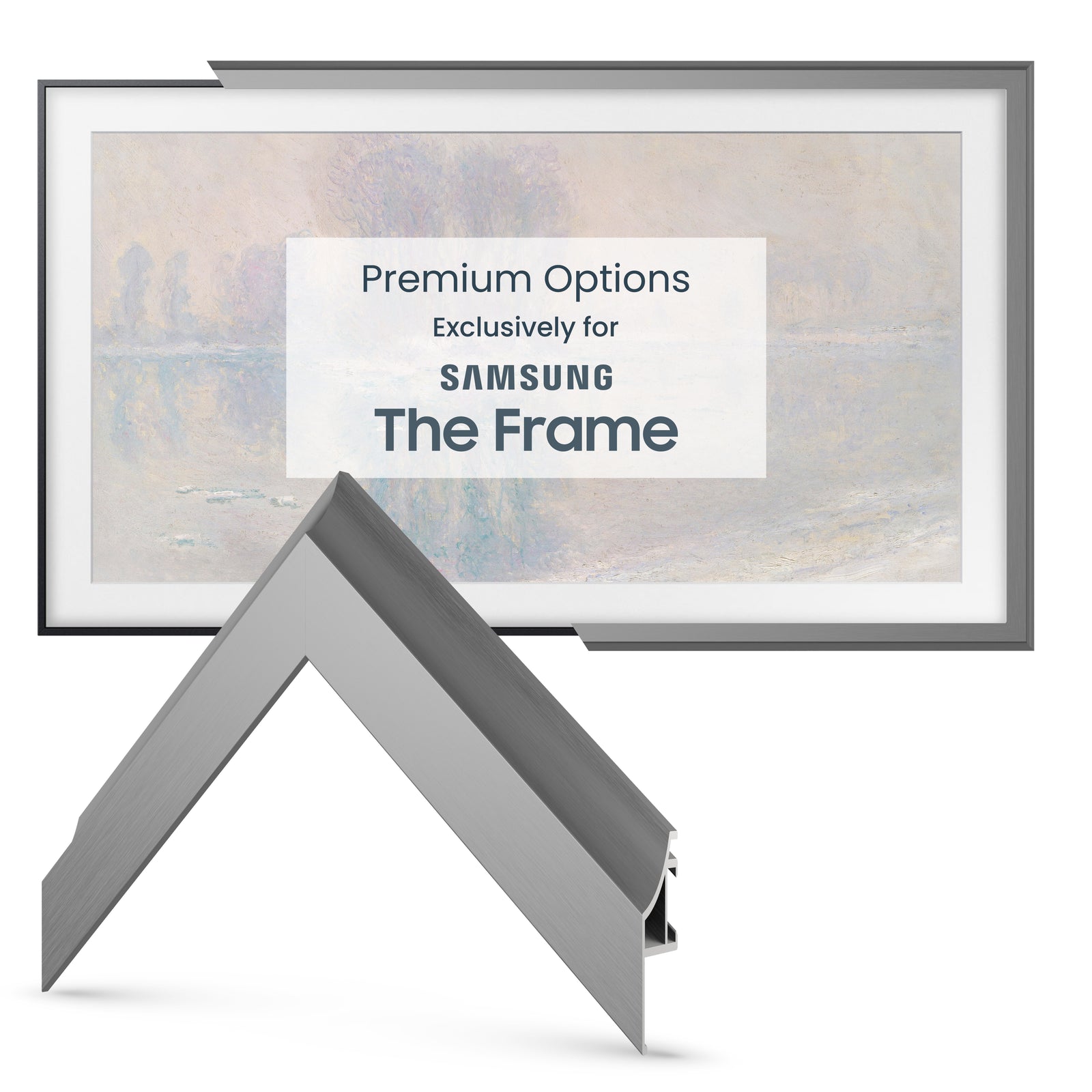 Graphite - Alloy Scoop Samsung Frame Bezel