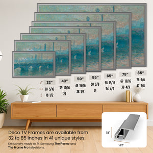 Graphite - Alloy Scoop Samsung Frame Bezel