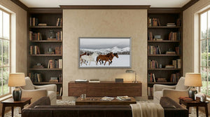 Graphite - Alloy Prismatic Samsung Frame TV Bezel