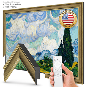 Industrial Brass Deco Slim Frame