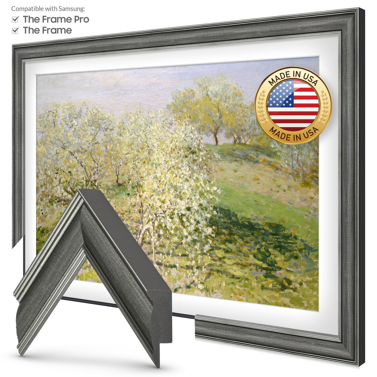 Industrial Iron Deco Slim Frame