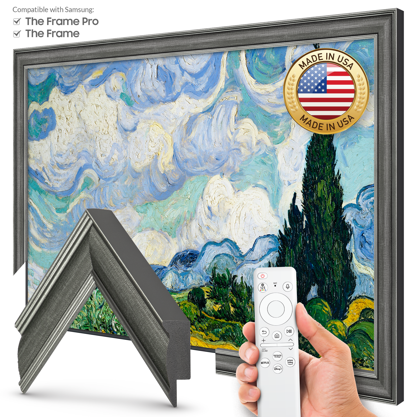 Industrial Iron Deco Slim Frame