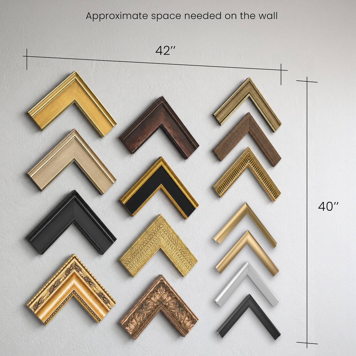 Dealer Samples Wall Display - Top 15
