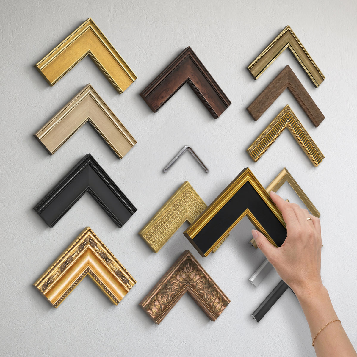 Dealer Samples Wall Display - Top 15