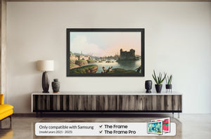 Museum Espresso Deco Slim Frame