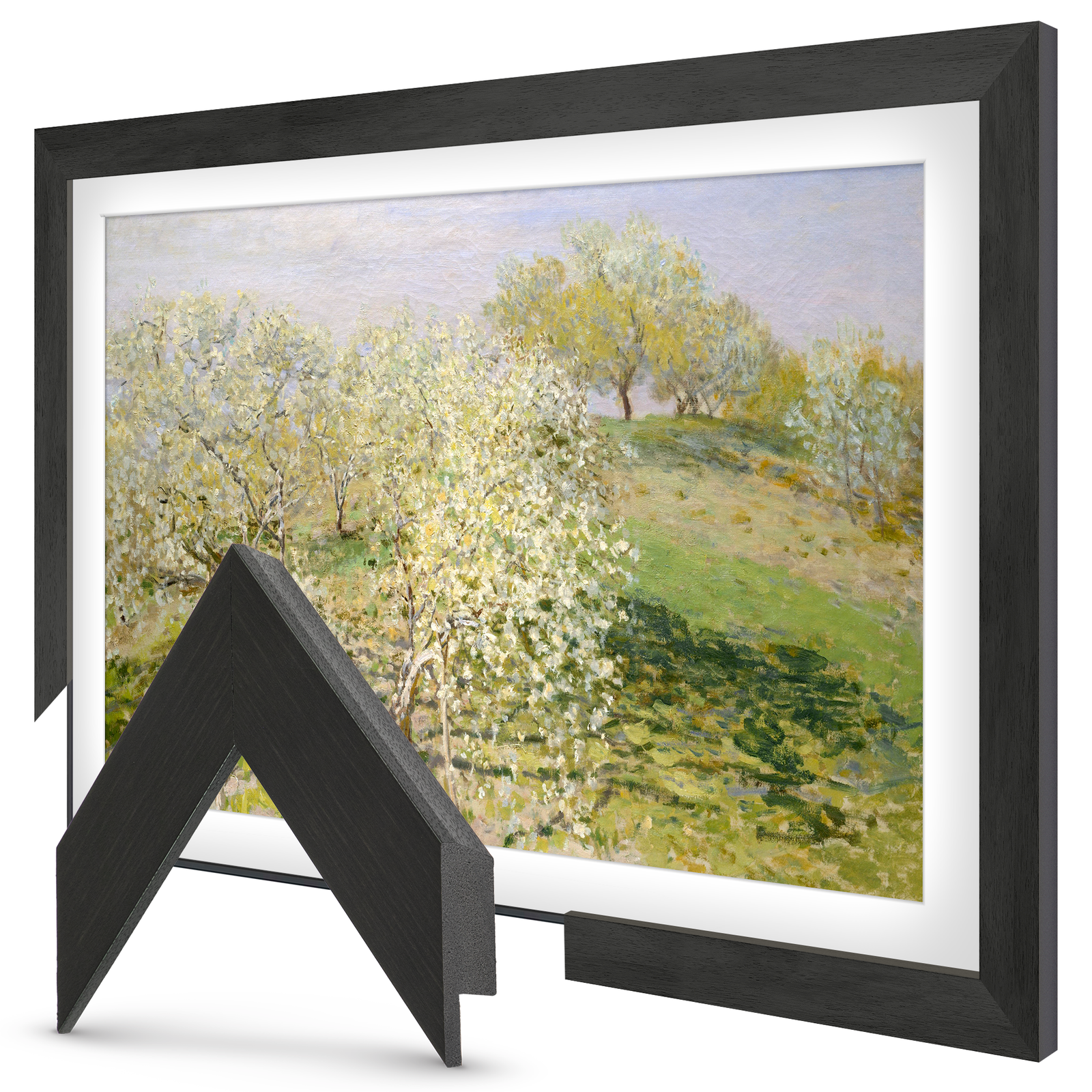 Museum Espresso Deco Slim Frame