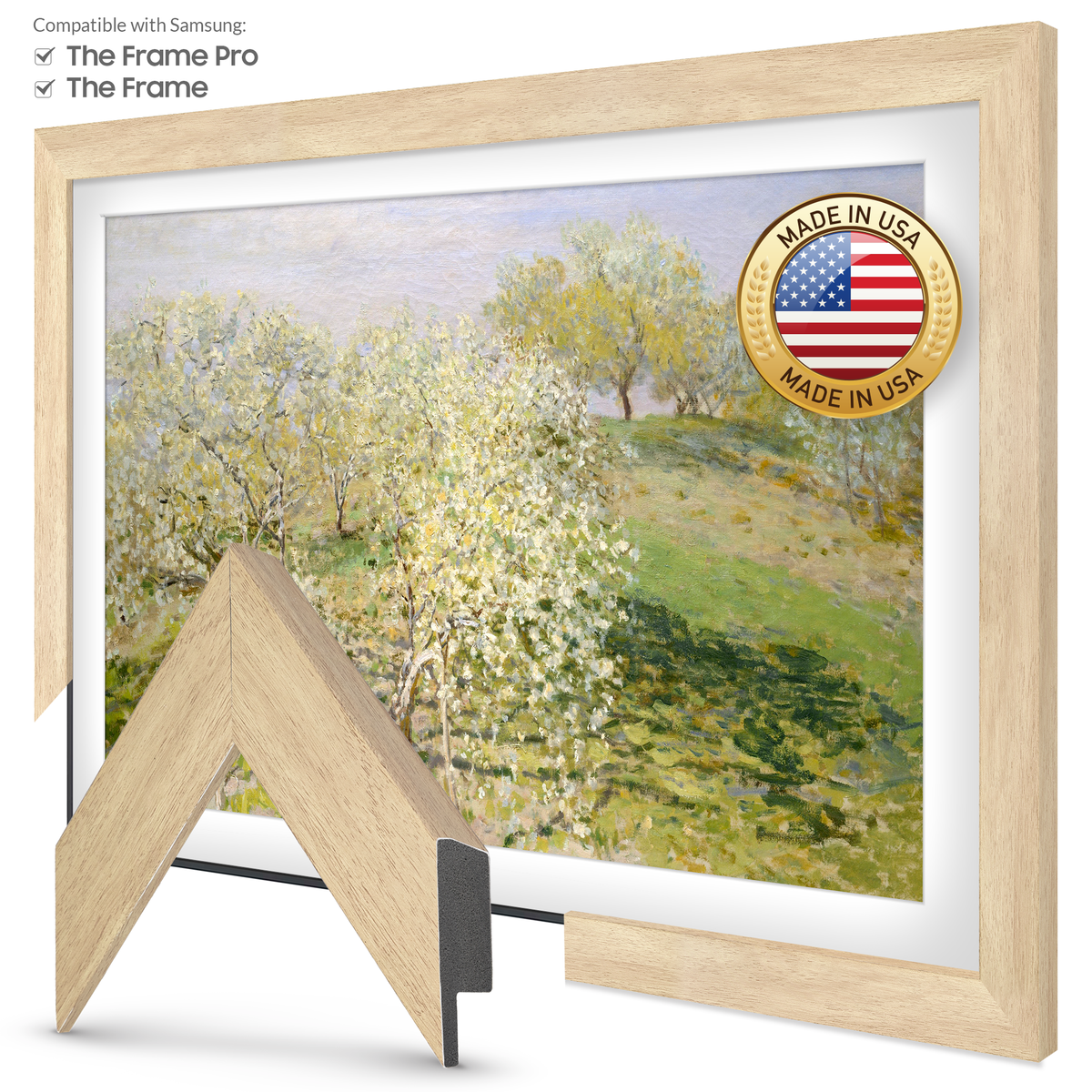 Museum Maple Deco Slim Frame