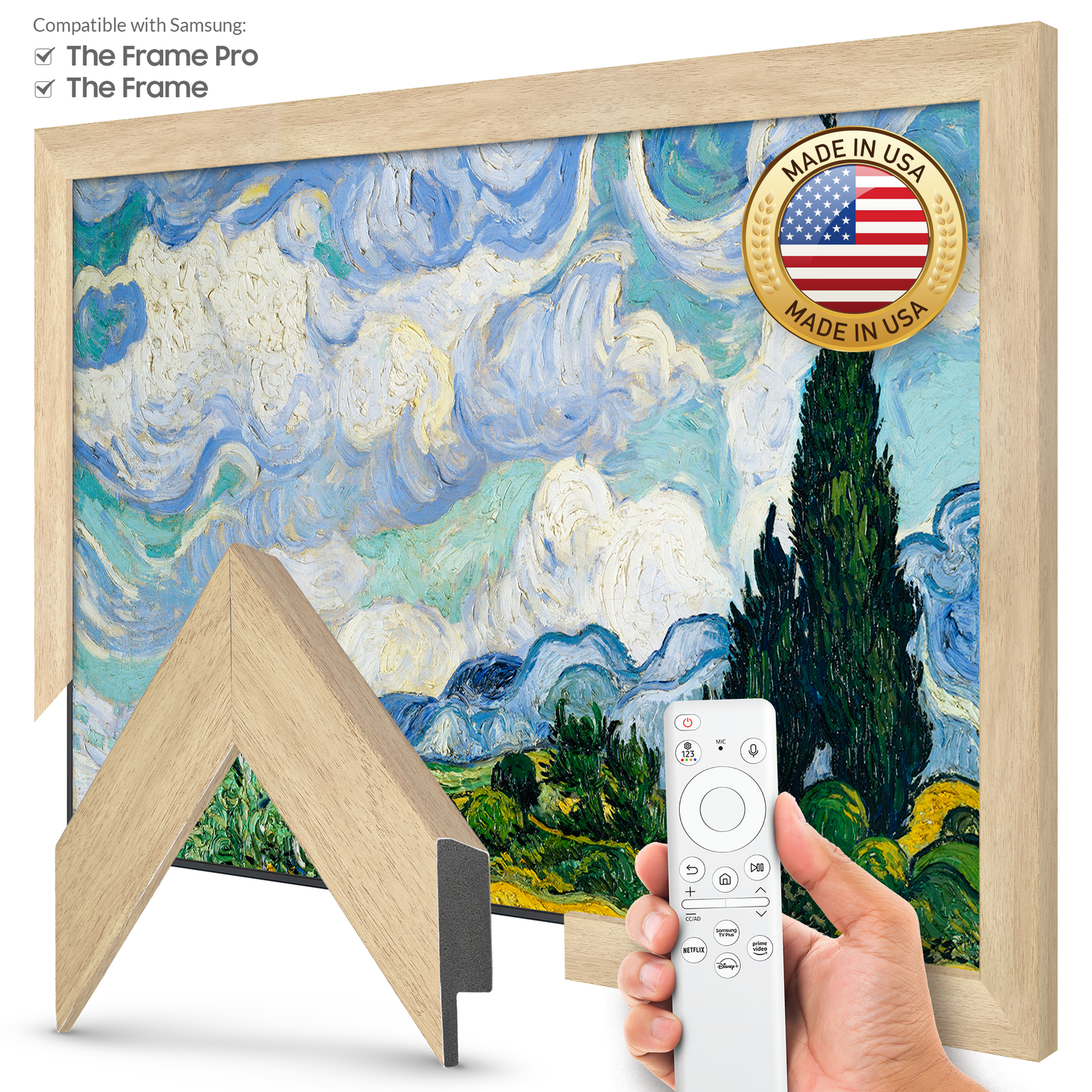 Museum Maple Deco Slim Frame