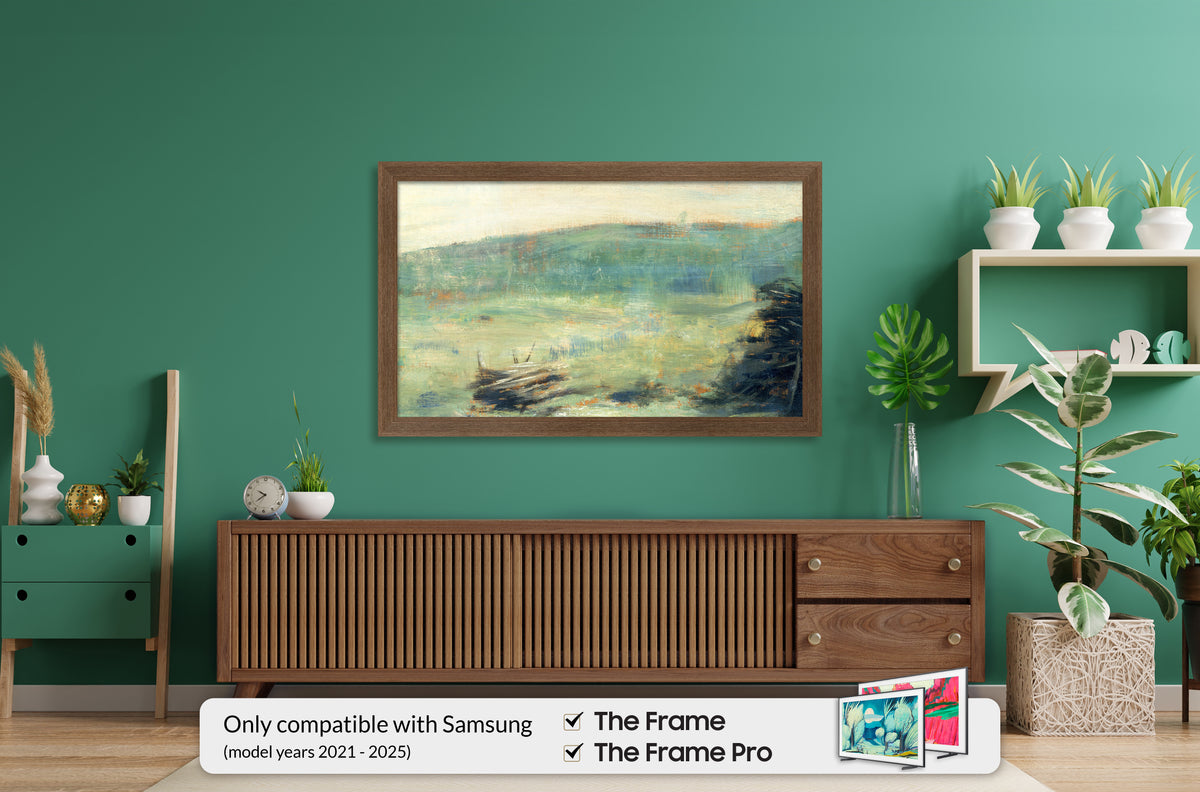 Museum Walnut Deco Slim Frame