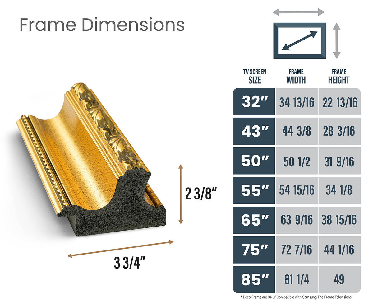 Ornate Gold Deco Sample