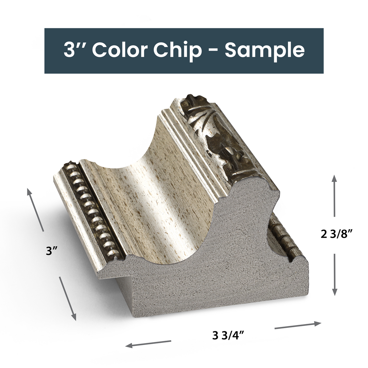 Ornate Siver Deco Sample