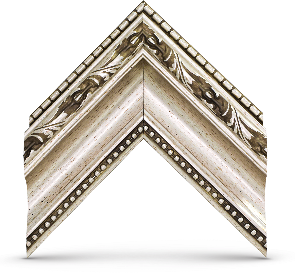 Frame Bunga Silver Ornate Silver Picture Frame