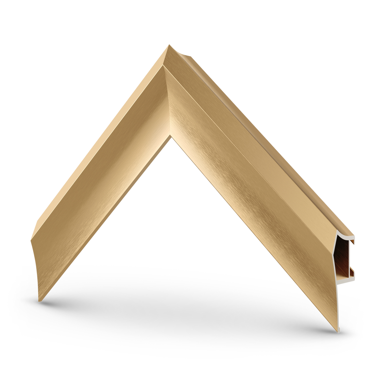 Pale Gold - Alloy Prismatic Samsung Frame Bezel