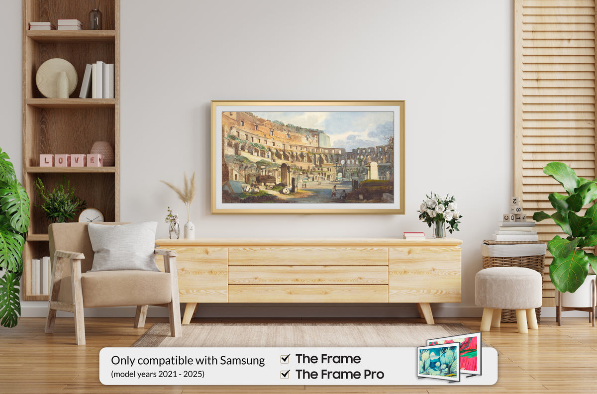 Pale Gold - Alloy Scoop Samsung Frame Bezel