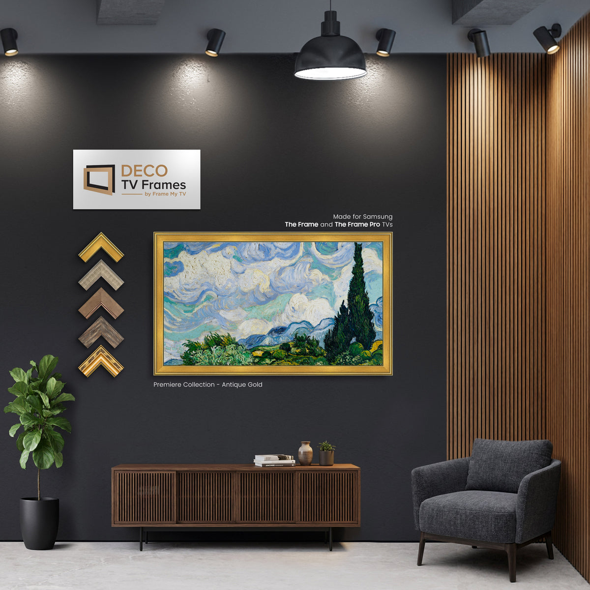 Dealer Samples Wall Display - Premiere Top 5