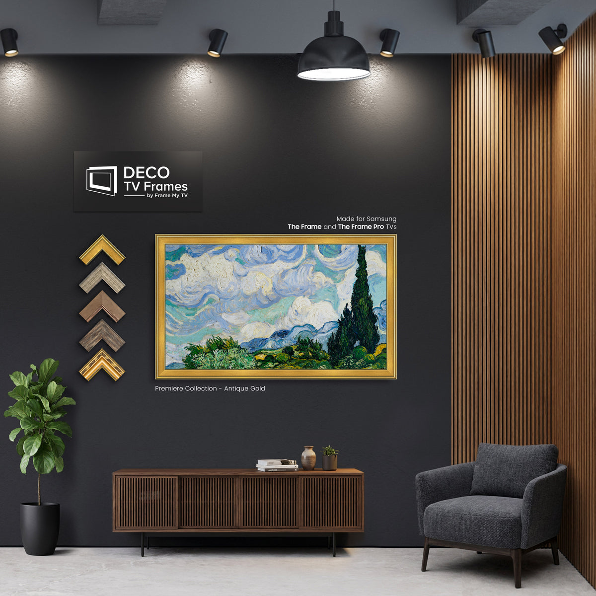 Dealer Samples Wall Display - Premiere Top 5