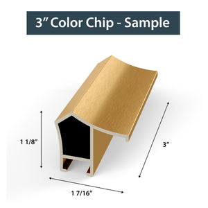 SAMPLE - Pale Gold Alloy - Profile: Prismatic