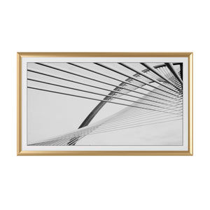 Pale Gold - Alloy Prismatic Samsung Frame Bezel