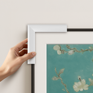 Pure White - Alloy Prismatic Samsung Frame Bezel