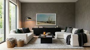 Pure White - Alloy Prismatic Samsung Frame TV Bezel