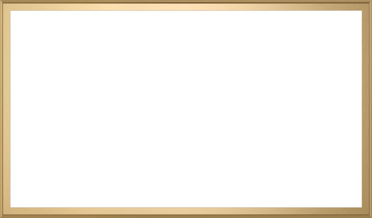 Pale Gold - Alloy Scoop Samsung Frame Bezel