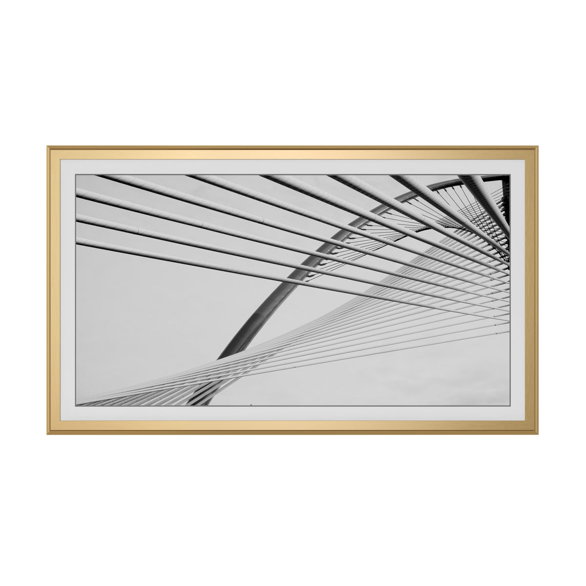 Pale Gold - Alloy Scoop Samsung Frame Bezel